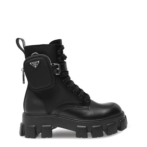 prada sport boots black|all black Prada boots.